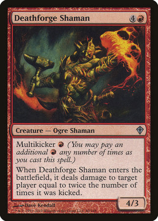 Deathforge Shaman [Worldwake] | Exor Games Bridgewater