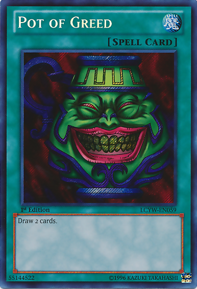 Pot of Greed [LCYW-EN059] Secret Rare | Exor Games Bridgewater