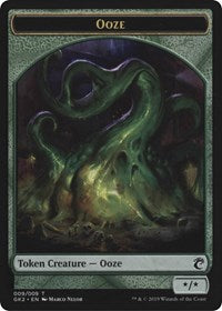 Ooze // Frog Lizard Token [Ravnica Allegiance: Guild Kits] | Exor Games Bridgewater