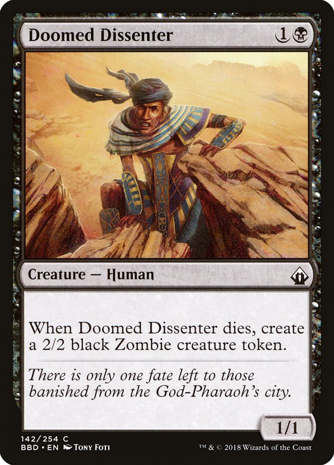 Doomed Dissenter [Battlebond] | Exor Games Bridgewater