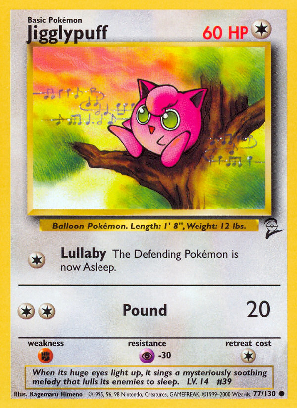 Jigglypuff (77/130) [Base Set 2] | Exor Games Bridgewater