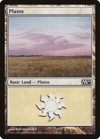 Plains (230) [Magic 2010] | Exor Games Bridgewater