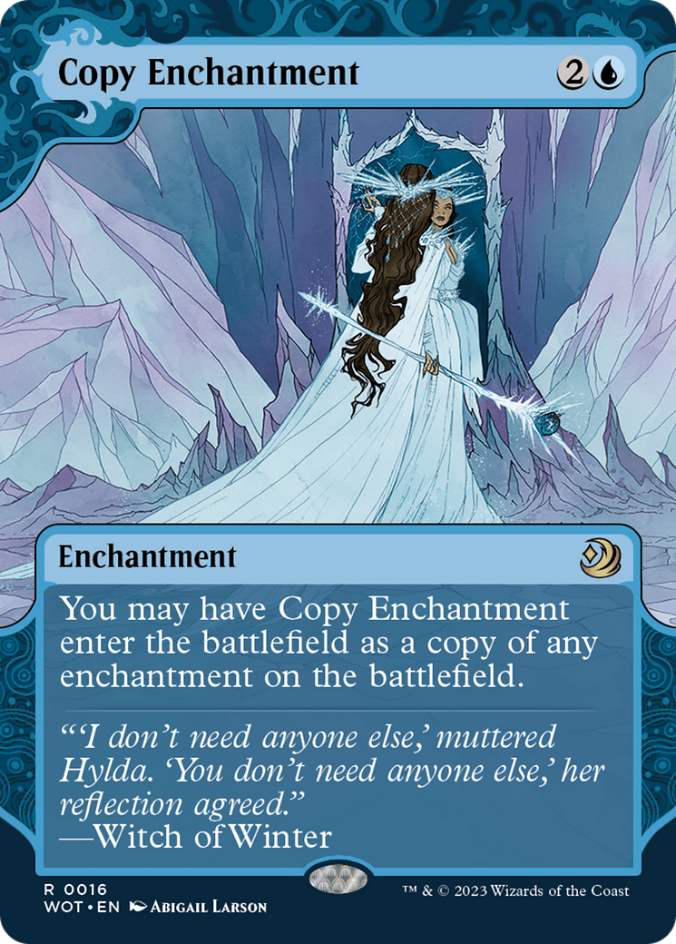 Copy Enchantment [Wilds of Eldraine: Enchanting Tales] | Exor Games Bridgewater