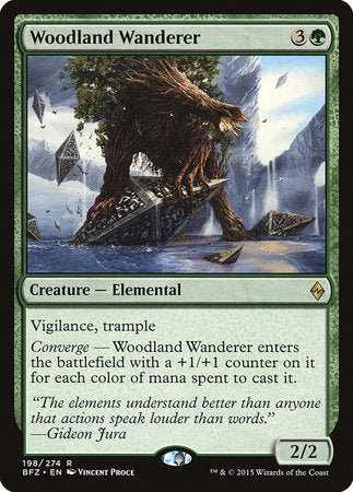 Woodland Wanderer [Battle for Zendikar] | Exor Games Bridgewater