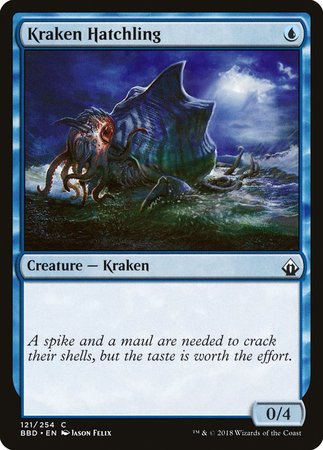 Kraken Hatchling [Battlebond] | Exor Games Bridgewater