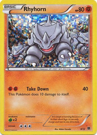 Rhyhorn (8/12) [McDonald's Promos: 2015 Collection] | Exor Games Bridgewater