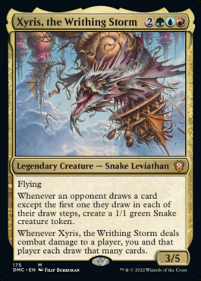 Xyris, the Writhing Storm [Dominaria United Commander] | Exor Games Bridgewater