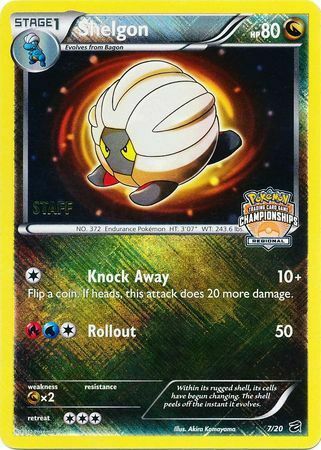 Shelgon (7/20) (Regional Championship Promo Staff) [Black & White: Dragon Vault] | Exor Games Bridgewater