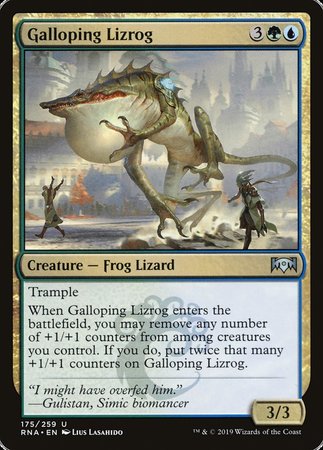 Galloping Lizrog [Ravnica Allegiance] | Exor Games Bridgewater