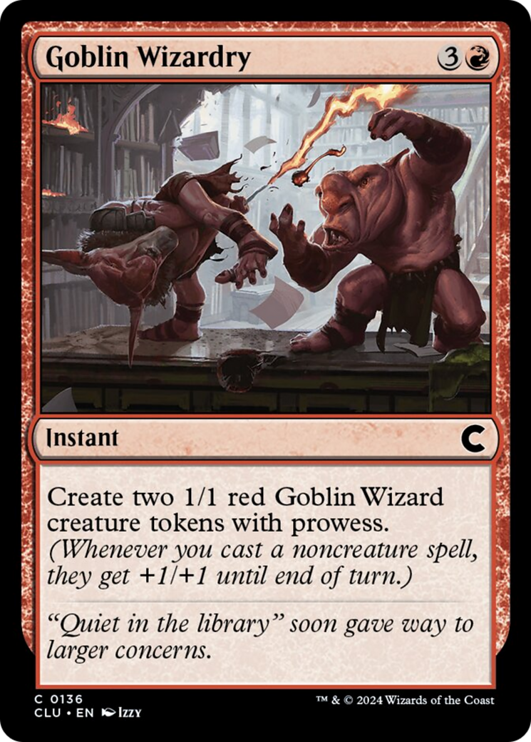 Goblin Wizardry [Ravnica: Clue Edition] | Exor Games Bridgewater