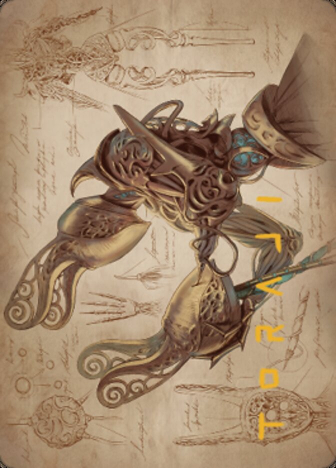 Self-Assembler Art Card (Gold-Stamped Signature) [The Brothers' War Art Series] | Exor Games Bridgewater