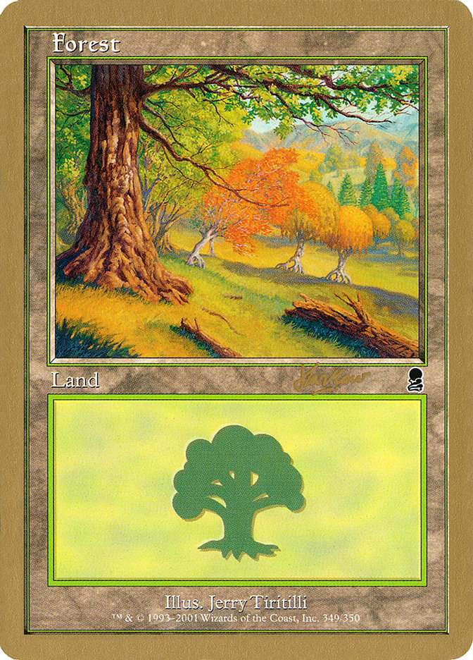 Forest (shh349) (Sim Han How) [World Championship Decks 2002] | Exor Games Bridgewater