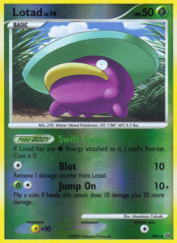 Lotad (SH4) [Platinum: Base Set] | Exor Games Bridgewater