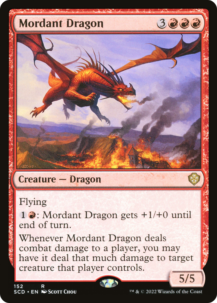 Mordant Dragon [Starter Commander Decks] | Exor Games Bridgewater