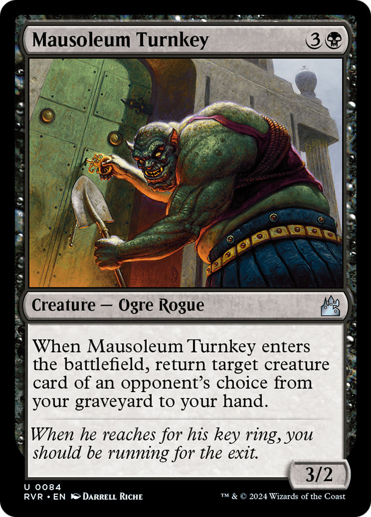 Mausoleum Turnkey [Ravnica Remastered] | Exor Games Bridgewater