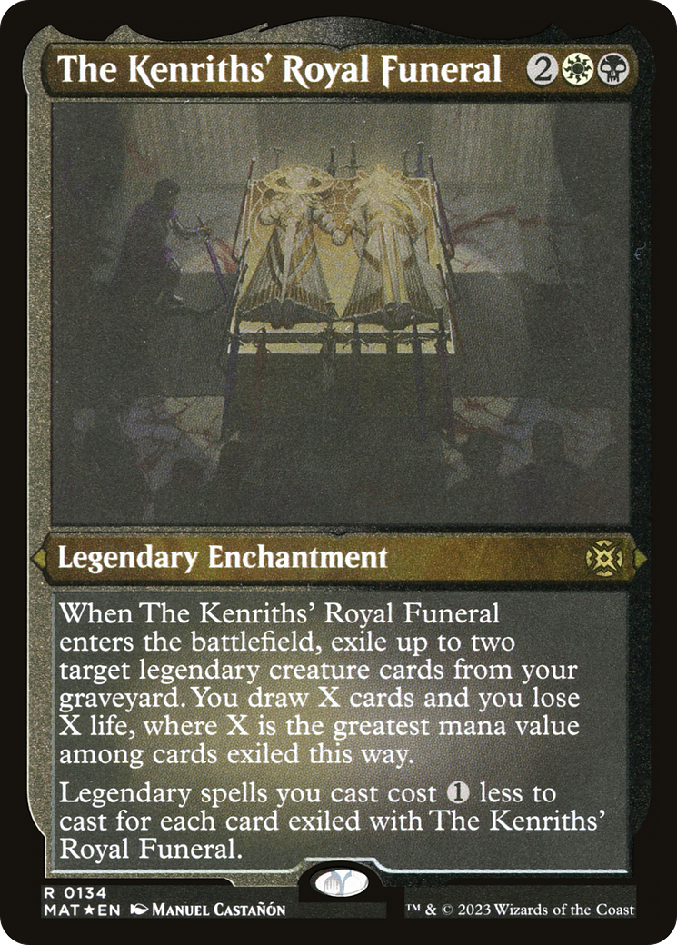 The Kenriths' Royal Funeral (Foil Etched) [March of the Machine: The Aftermath] | Exor Games Bridgewater