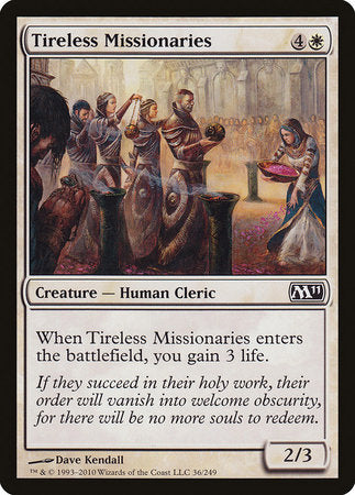 Tireless Missionaries [Magic 2011] | Exor Games Bridgewater