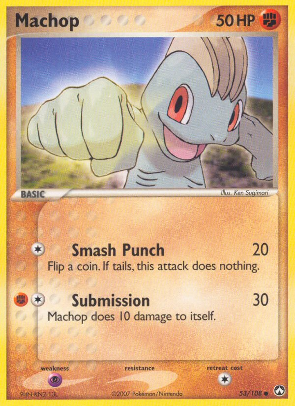 Machop (53/108) [EX: Power Keepers] | Exor Games Bridgewater