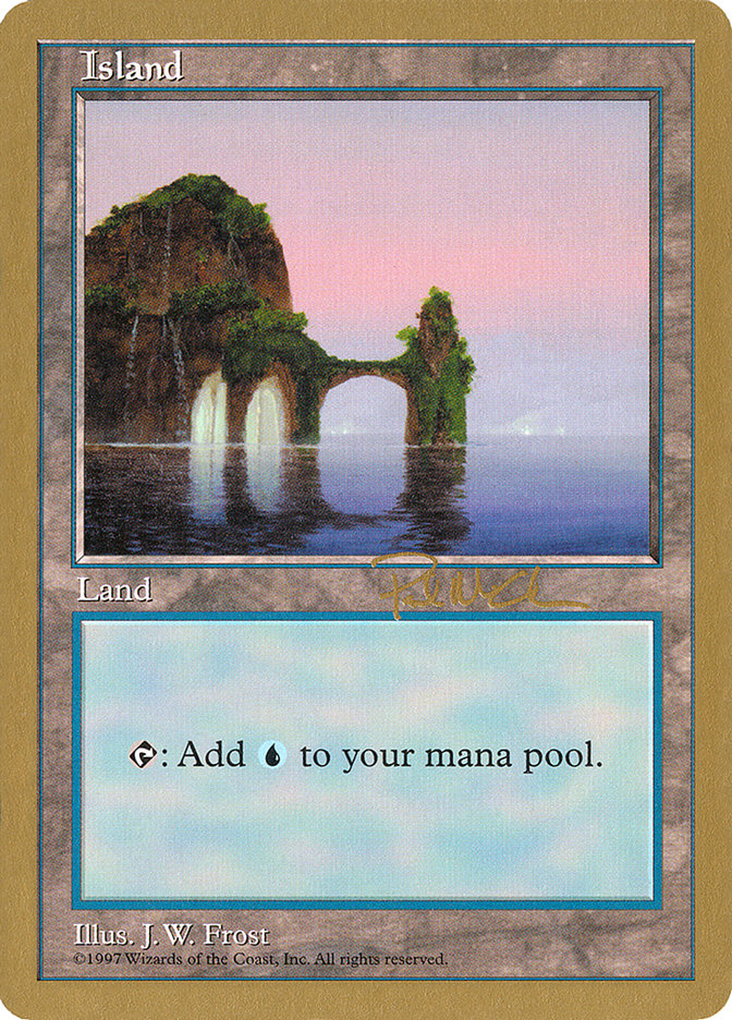 Island (pm434) (Paul McCabe) [World Championship Decks 1997] | Exor Games Bridgewater