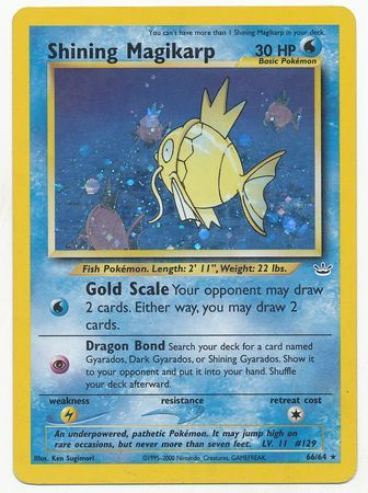 Shining Magikarp (66/64) [Neo Revelation Unlimited] | Exor Games Bridgewater