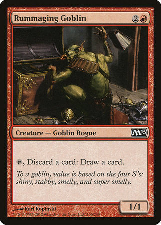 Rummaging Goblin [Magic 2013] | Exor Games Bridgewater