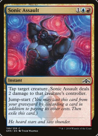 Sonic Assault [Guilds of Ravnica] | Exor Games Bridgewater