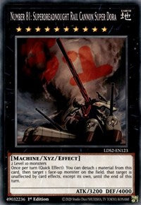 Number 81: Superdreadnought Rail Cannon Super Dora [LDS2-EN123] Common | Exor Games Bridgewater