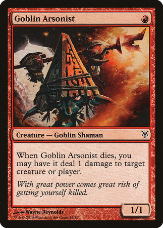 Goblin Arsonist [Duel Decks: Sorin vs. Tibalt] | Exor Games Bridgewater