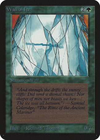 Wall of Ice [Limited Edition Alpha] | Exor Games Bridgewater