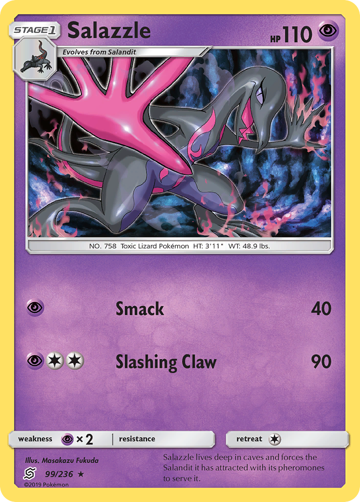 Salazzle (99/236) [Sun & Moon: Unified Minds] | Exor Games Bridgewater