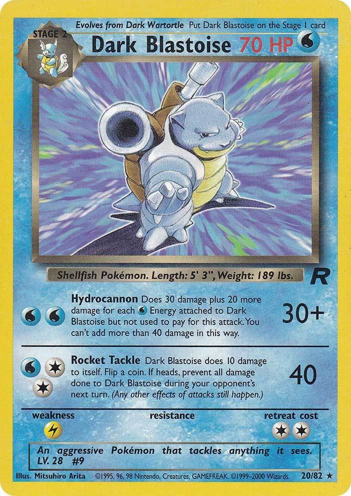 Dark Blastoise (20/82) [Team Rocket Unlimited] | Exor Games Bridgewater