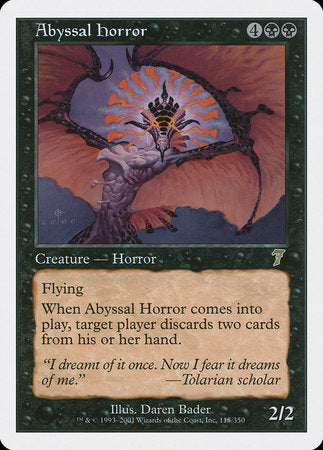 Abyssal Horror [Seventh Edition] | Exor Games Bridgewater