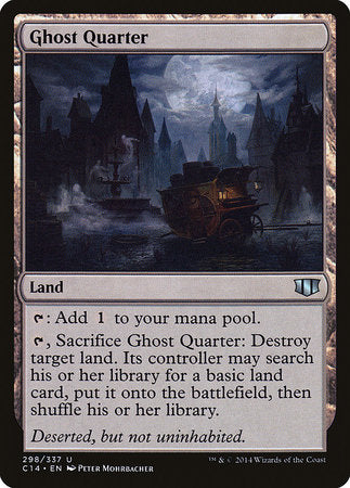 Ghost Quarter [Commander 2014] | Exor Games Bridgewater