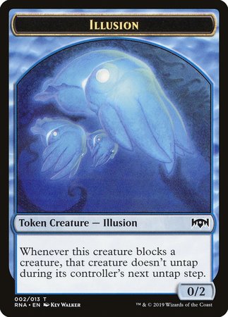 Illusion Token [Ravnica Allegiance Tokens] | Exor Games Bridgewater