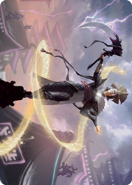 Naomi, Pillar of Order Art Card [Kamigawa: Neon Dynasty Art Series] | Exor Games Bridgewater