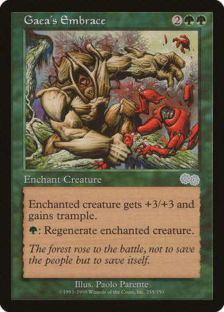 Gaea's Embrace [Urza's Saga] | Exor Games Bridgewater