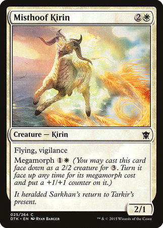 Misthoof Kirin [Dragons of Tarkir] | Exor Games Bridgewater