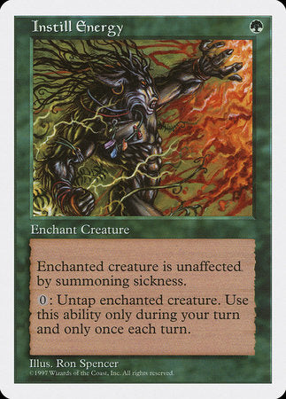 Instill Energy [Fifth Edition] | Exor Games Bridgewater