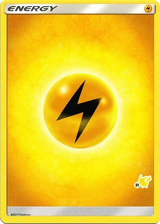 Lightning Energy (Pikachu Stamp #31) [Battle Academy 2020] | Exor Games Bridgewater