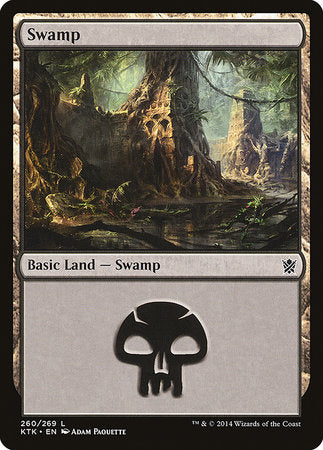 Swamp (260) [Khans of Tarkir] | Exor Games Bridgewater