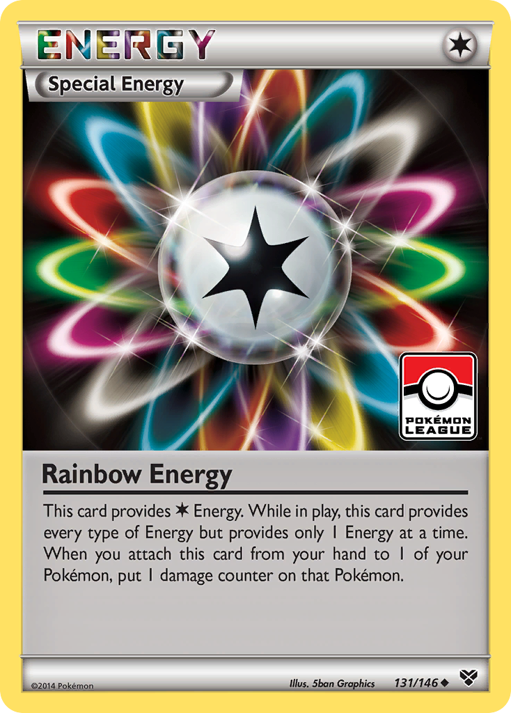 Rainbow Energy (131/146) [XY: Base Set] | Exor Games Bridgewater