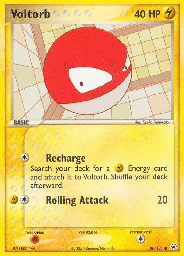 Voltorb (80/101) [EX: Hidden Legends] | Exor Games Bridgewater