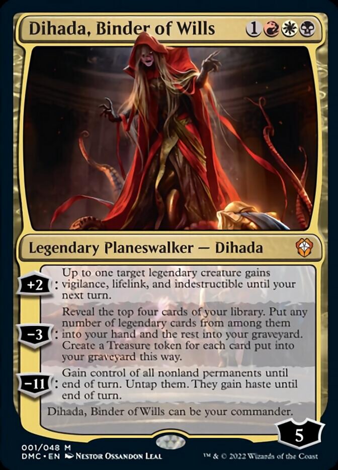 Dihada, Binder of Wills [Dominaria United Commander] | Exor Games Bridgewater