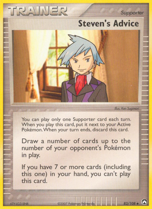 Steven's Advice (83/108) [EX: Power Keepers] | Exor Games Bridgewater