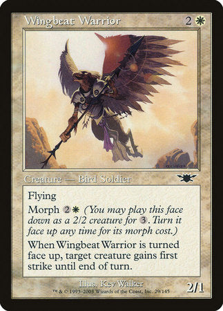 Wingbeat Warrior [Legions] | Exor Games Bridgewater