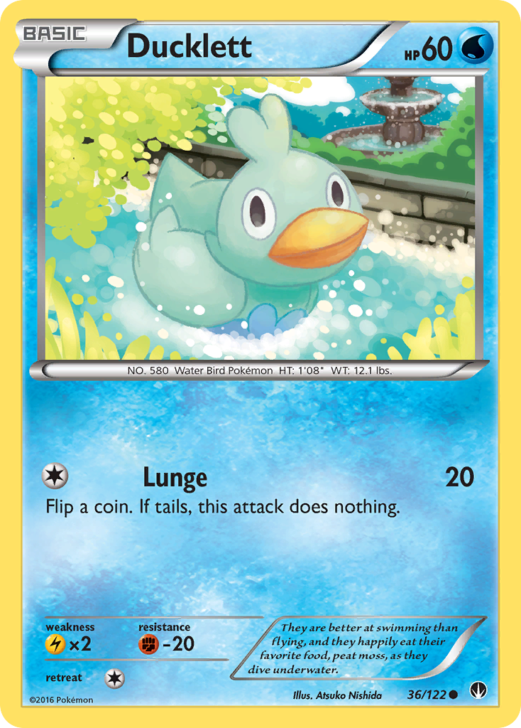 Ducklett (36/122) [XY: BREAKpoint] | Exor Games Bridgewater