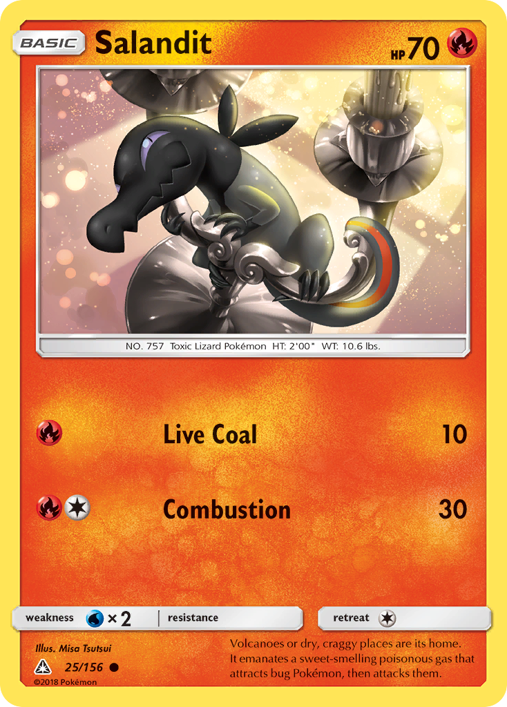 Salandit (25/156) [Sun & Moon: Ultra Prism] | Exor Games Bridgewater