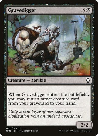 Gravedigger [Commander Anthology Volume II] | Exor Games Bridgewater