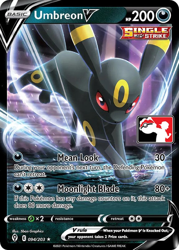 Umbreon V (094/203) [Prize Pack Series One] | Exor Games Bridgewater