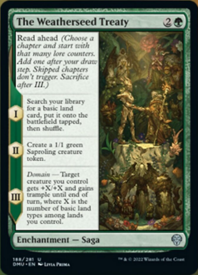 The Weatherseed Treaty [Dominaria United] | Exor Games Bridgewater